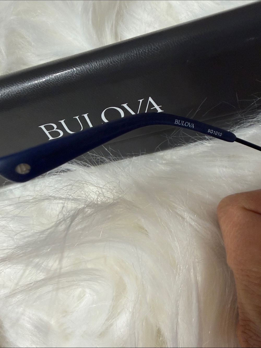 New Bulova Matte Blue Navigator Sunglasses Unisex 9G1011 62-16-148 - Picture 3 of 5